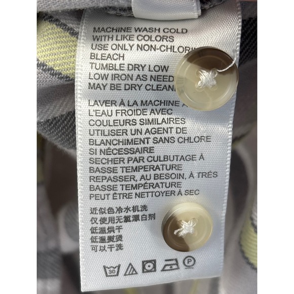 URBAN OUTFITTERS Mens Striped Long Sleeve Button Up Shirt Size M - Picture 4 of 4